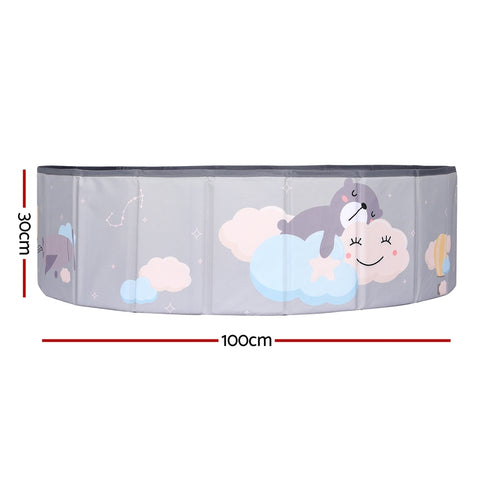 Keezi Kids Ball Pool Pit Toddler Ocean Play Foldable Child Playhouse Storage Bag