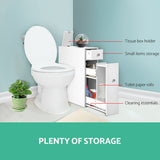 Bathroom Storage Cabinet White NT Deals