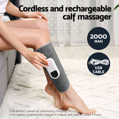 Livemor Leg Massager Heated Air Compression Calf Relaxation