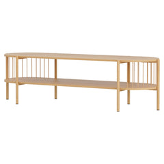 Artiss TV Unit Entertainment Unit Storage Shelf 148cm Pine