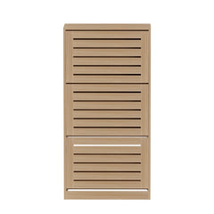 Artiss Shoe Cabinet Storage Drawer 45 Pairs Pine