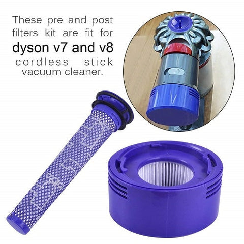 Filter Kit for DYSON V7 (SV11, SV37) & V8 (SV10, SV25) vacuum cleaners NT Deals