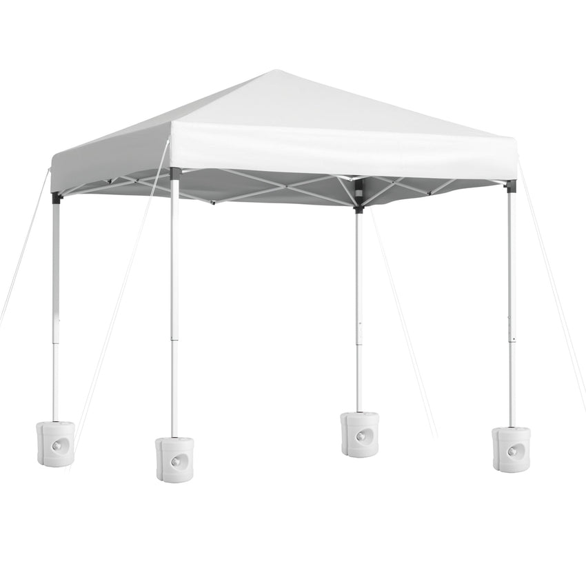 Instahut Gazebo 2x2m Outdoor Patio Garden Marquee Shade w/ Base Pods White