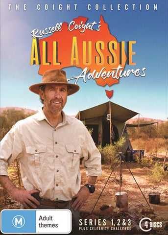 Russell Coight's All Aussie Adventures - Series 1-3 | + Celebrity Collection DVD NT Deals
