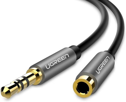 UGREEN 3.5mm Male to 3.5mm Female Extension Cable 3m (Black) 10595 NT Deals
