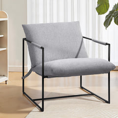 Artiss Armchair Lounge Chair Sling Grey