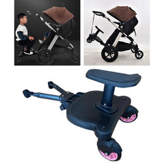 Baby Jogger Glider Board 2 in 1 Kid Stroller Board with Dismountable Seat AU pink wheel