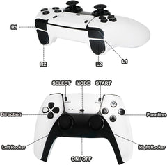 M15 40000+4K HDMI TV Video Game Stick Retro Gaming Console 2 Wireless Controller