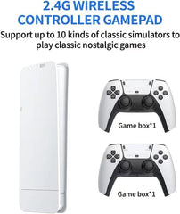 M15 40000+4K HDMI TV Video Game Stick Retro Gaming Console 2 Wireless Controller