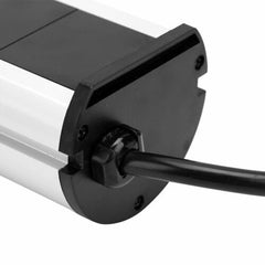 Pop Up Power Point 3 Socket Plug + 2 USB Table Home Kitchen Desk Outlet