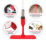 Spray Flat Mop Microfiber Pads Floor/Tile Kitchen Bathroom Living room Cleaning