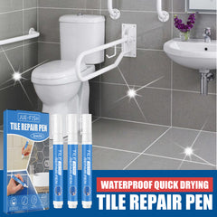 Jue Fish Tile Repair Pen Waterproof Mildew Resistant Tile Repair Pen For Bathroom Floor Crevices