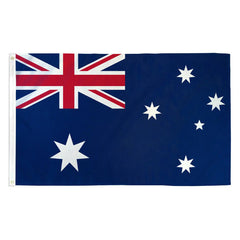 2 Pack Australian Aussie Flag Australia Anzac Day Oz AU 2x3ft 60x90cm Polyester