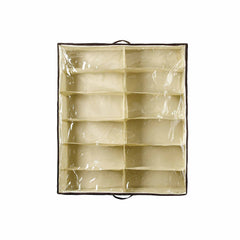 Shoe Organiser 12 Pair Under Bed Storage Zippered Breathable Wardrobe Closet Bag
