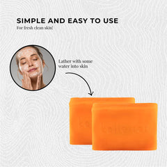 6x 135g Kojie San Soap Bar - Original Kojic Acid Bars