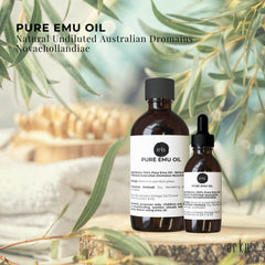 Orku 250ml Pure Emu Oil + Bonus 25ml Bottle - Australian Dromaius Novaehollandiae