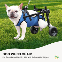 Rooster Farms Little Dog Wheelchair Medium Harness - Adjustable Back Leg Aid
