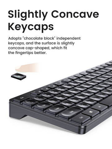 UGREEN 90250 104-Key layout 2.4G Wireless Keyboard