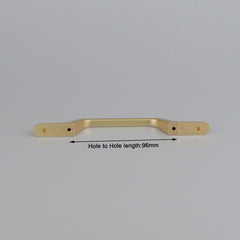 Gold Zinc Kitchen Cabinet Handles Drawer Bar Handle Pull 96mm