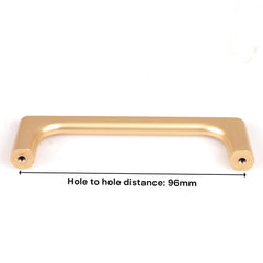 Gold Zinc Kitchen Cabinet Handles Drawer Bar Handle Pull 96mm