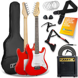 3rd Avenue 3/4 Size Electric Guitar - Red