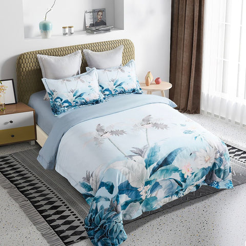 Tropical Quilt Cover Set - Queen Size