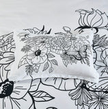 Viene Floral Quilt Cover Set - Super King Size