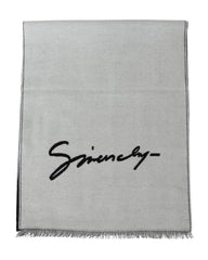 Givenchy Scarf with Logo Details One Size Men