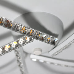 Irie Dimmable 5 Lights LED Ceiling Light - White