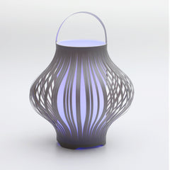 LED Retractable Lantern - Grey