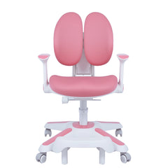 4x Ergonomic Children Kids Study Chairs Height Adjustable - Pink