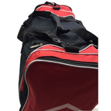 MEDIUM SPORTS BAG With Shoulder Strap Gym Duffle Travel Bags Water Resistant - Red