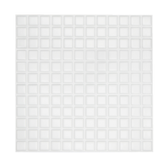 Tiles 3D Peel and Stick Wall Tile Stereoscopic Crystal White 10 Sheets