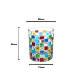 Rubik Glass Tumbler - 210ml