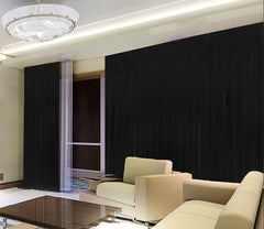 Long Large Thick Black Velvet Curtains 580x270cm+full liner,Blockout,Pinch Pleat