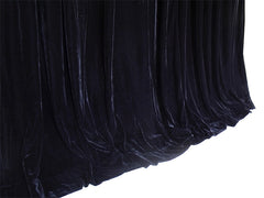 Long Large Thick Black Velvet Curtains 580x270cm+full liner,Blockout,Pinch Pleat