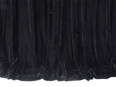 Long Large Thick Black Velvet Curtains 580x270cm+full liner,Blockout,Pinch Pleat