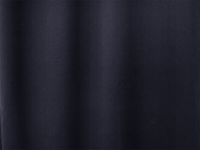 Blockout Curtains 2pcs 137x160cm PINCH PLEAT Blackout High Level Fabric Black