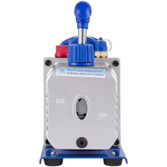 Vevor 4CFM 1/4HP Rotary Vane Vacuum Pump + R134AManifold Gauge Tester Charging +Hose