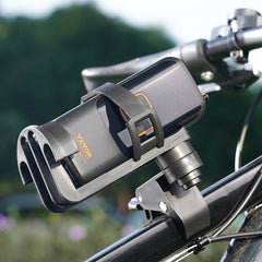 VEVOR Tire Inflator Portable Air Compressor, 150 PSI Electric Air Pump, 4000mAh Rechargeable Tire Pump with Auto-Off Function, LCD Pressure Gauge, 3 Nozzles, LED Light for Car Motorcycle Bike Ball