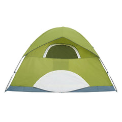 VEVOR Camping Tent, 7 x 7 x 4 ft Fit for 6 Person, Waterproof Lightweight Backpacking Tent, Easy Setup, with Door and Window, for Outdoor Family Camping, Hiking, Hunting, Mountaineering Travel