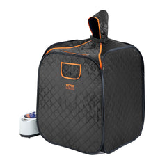 VEVOR Portable Steam Sauna Tent 1000W Personal Spa Loss Weight Detox Therapy, 800x800x1000 mm
