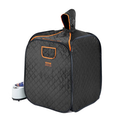 VEVOR Portable Steam Sauna Tent 1000W Personal Spa Loss Weight Detox Therapy, 800x800x1000 mm