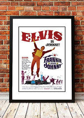 Elvis 'Frankie and Johhny' Framed Movie Poster! - Framed A3
