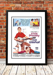 Elvis 'Kid Galahad' Framed Movie Poster! - Framed A6