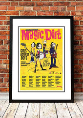 Magic Dirt ‘City Crash’ Australian Tour Poster 2000 - Framed A2