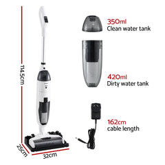 Devanti Wet Dry Stick Vacuum Cleaner 200W