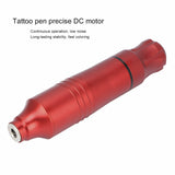 36PC Tattoo Kit Motor Pen Machine Gun Color Inks Power Supply Tattoo Needles Set Red