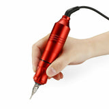 36PC Tattoo Kit Motor Pen Machine Gun Color Inks Power Supply Tattoo Needles Set Red