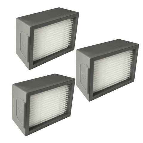 3 X HEPA filters for iRobot Roomba I, E and J series robots